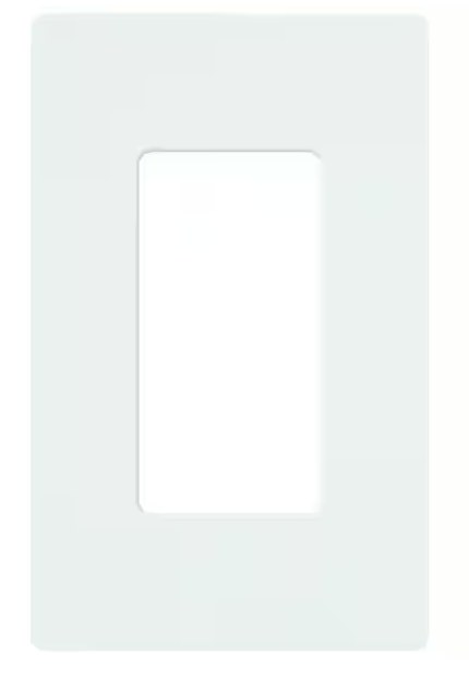 1 Gang Screwless Decora Plate