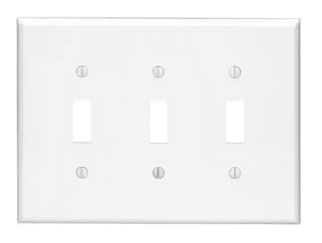 3 gang toggle plate