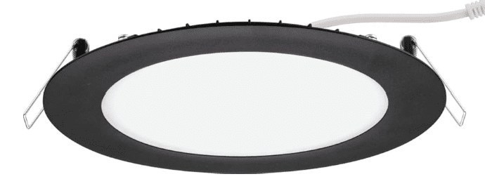 Round Black wafer